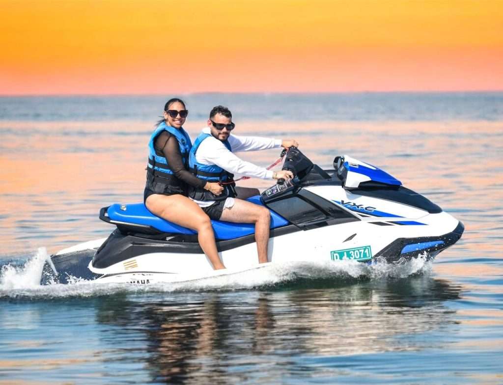 JetSki: Burj Al Arab & Burj Khalifa View